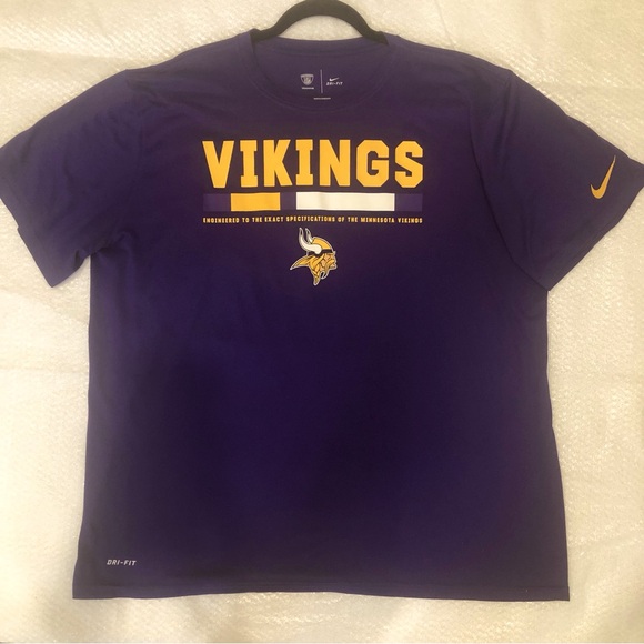 Nike Other - Nike dri-fit NFL Vikings shirt xxl